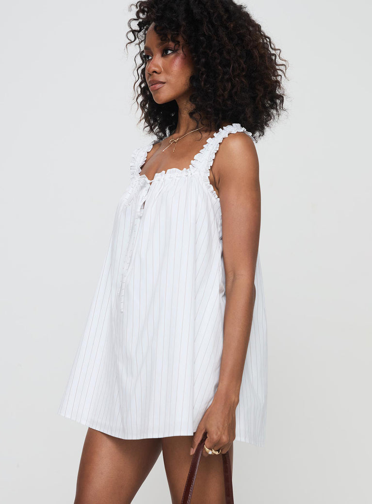 Swing Mini Dress Stripe | Princess Polly USA