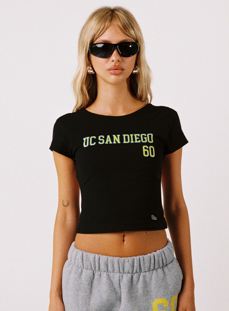UCSD Comeback Top Black | Princess Polly