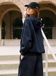 product Dream Fleece Classic Hoodie Navy Princess Polly  