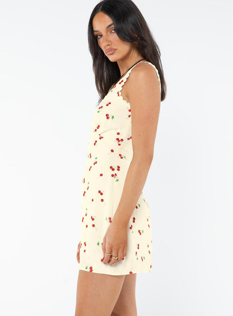 Dasha Mini Dress Cherry Dasha Mini Dress Cherry