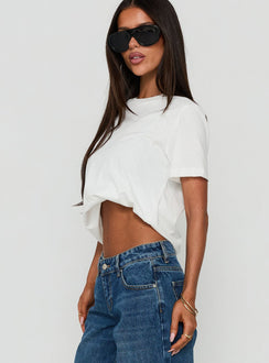 Tarrah Classic Fit Tee White