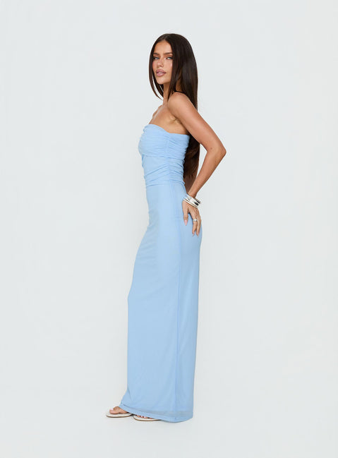 open lace back dress Claudia One Shoulder Maxi Dress main image 0