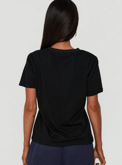 Tarrah Classic Fit Tee Black