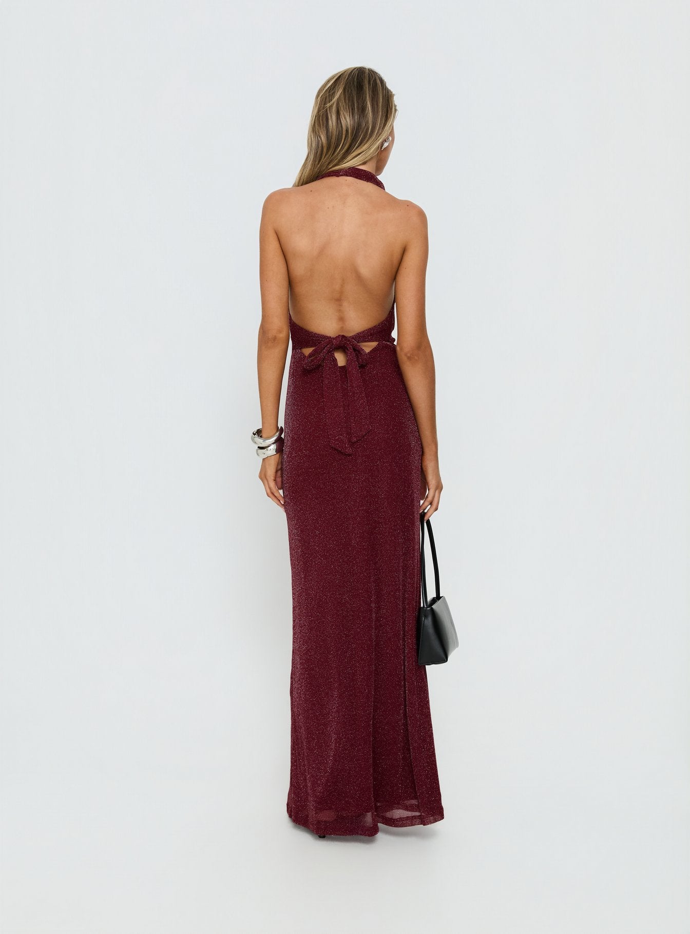 Wild Bunch Cowl Neck Backless Maxi Dress | Burgundy | Womens | Princess Polly Lower Impact Wild Bunch Cowl Neck Backless Maxi Dress | Burgundy | Womens | Princess Polly Lower Impact