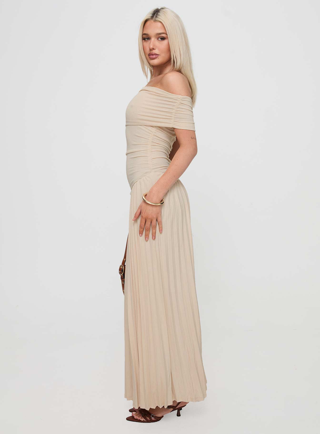 princess polly goddess dress Princess Polly Lioness The Goddess Blue One Shoulder Ruched Bodycon Dress XXS