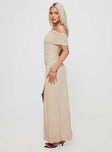 Field Of Dreams Maxi Dress Oatmeal