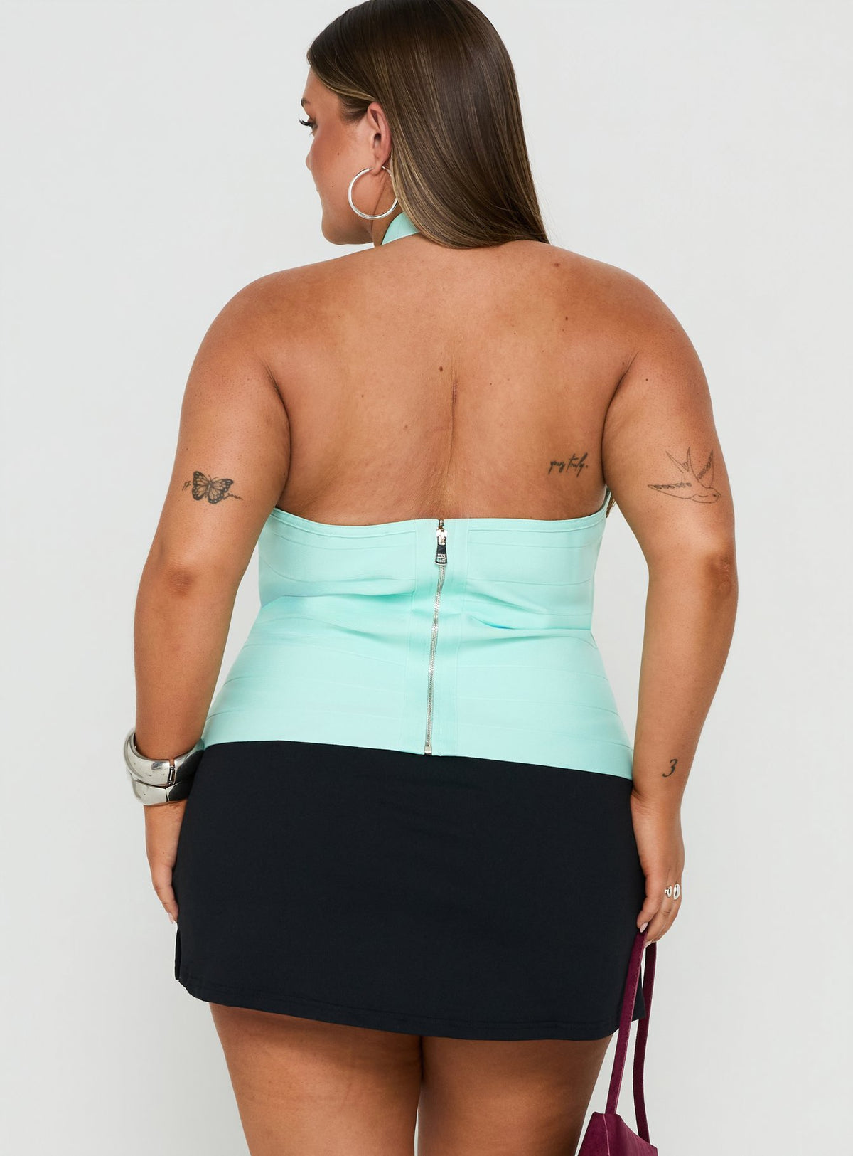Daily Define Micro Skort Black Curve