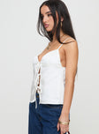 City Scene Top White