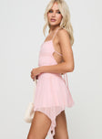 Helion Mini Dress Pink