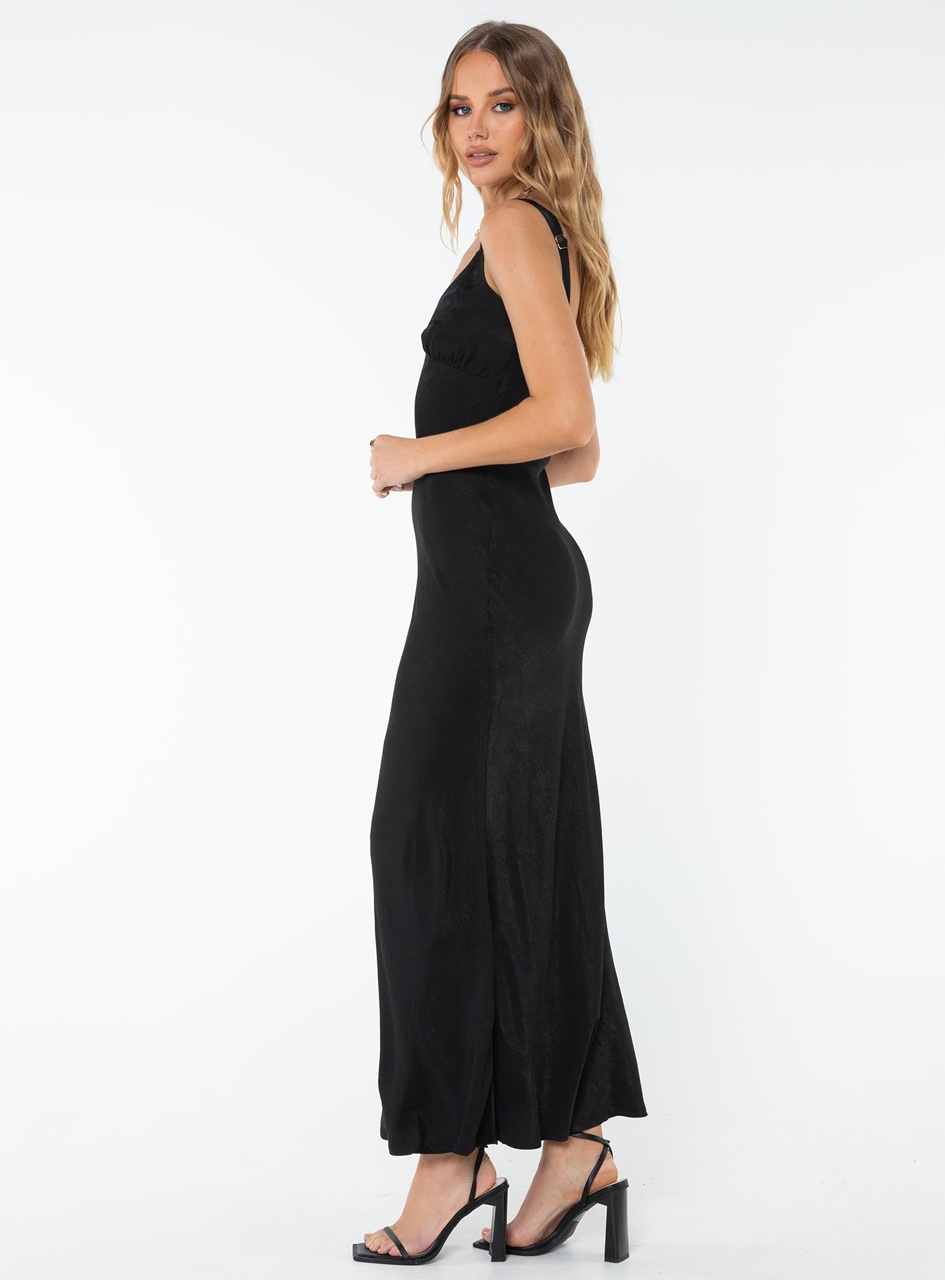 product Princess Polly High Neck  Marysia Maxi Dress Black