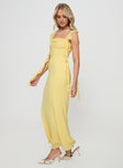 Lanai Maxi Dress Lemon