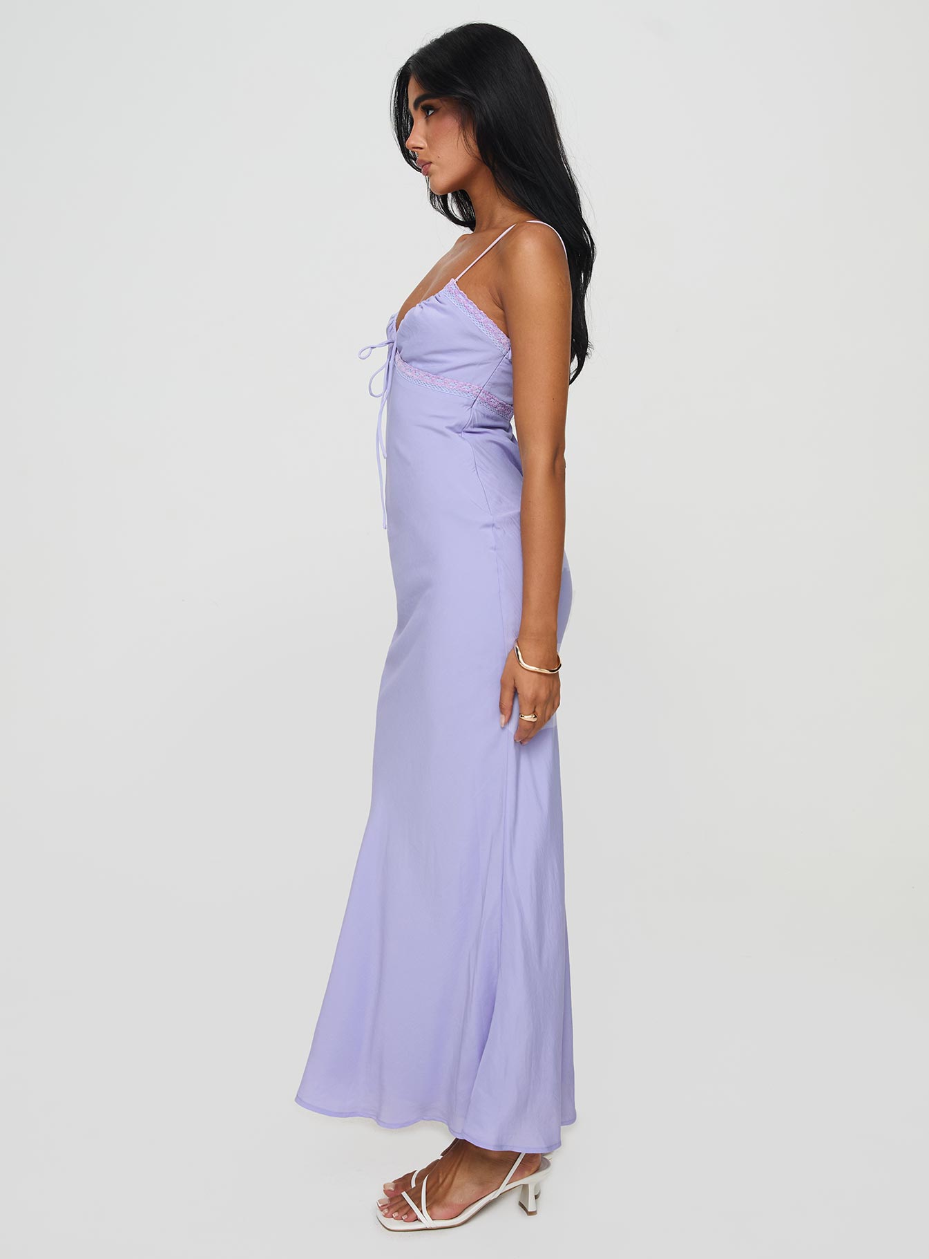 Emily Maxi Dress Lilac | Princess Polly