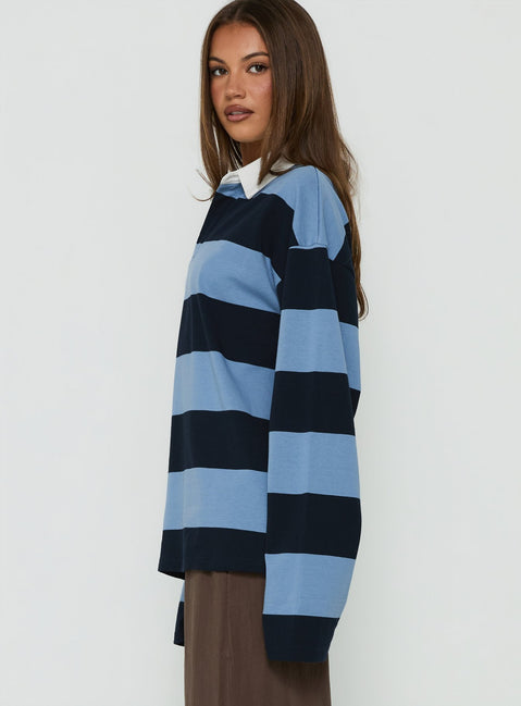 Outbound Long Sleeve Jersey Top Navy