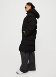 Dream Puff Technical Longline Puffer Jacket Black