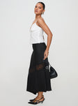 product Carrion Lace Maxi Skirt Black Princess Polly  