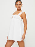 Mooney Mini Dress White