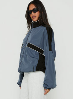 Rhode Windbreaker Slate Blue