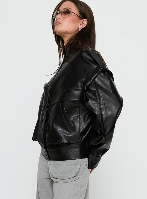 Madame Bomber Jacket Onyx