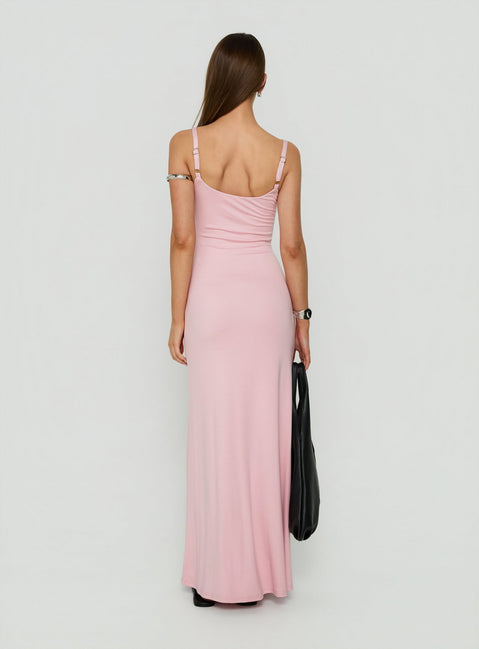 Elecia Scoop Maxi Dress Marshmallow Pink
