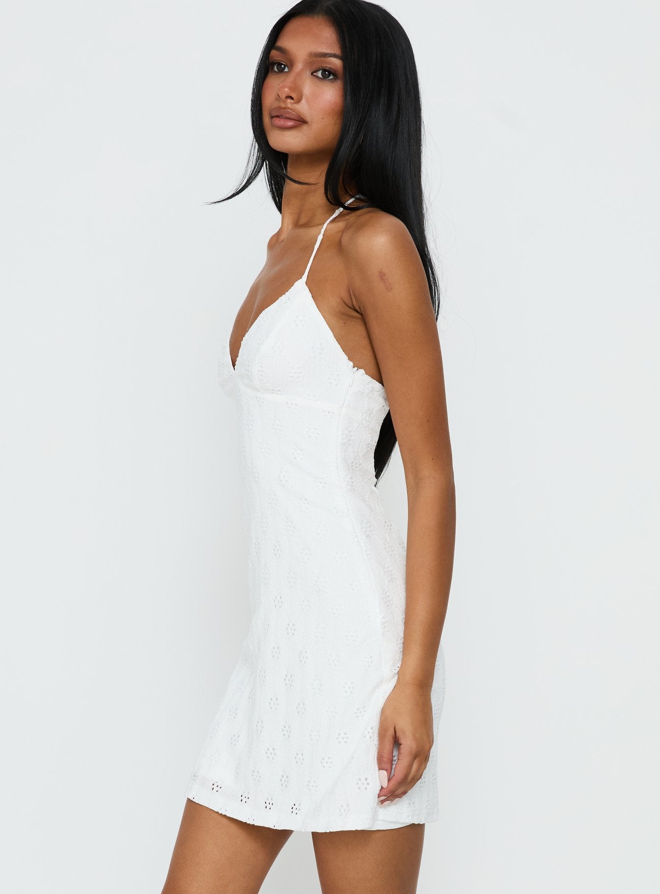 white summer dress women Summer Cider Embroidered Mini Dress | White | Womens