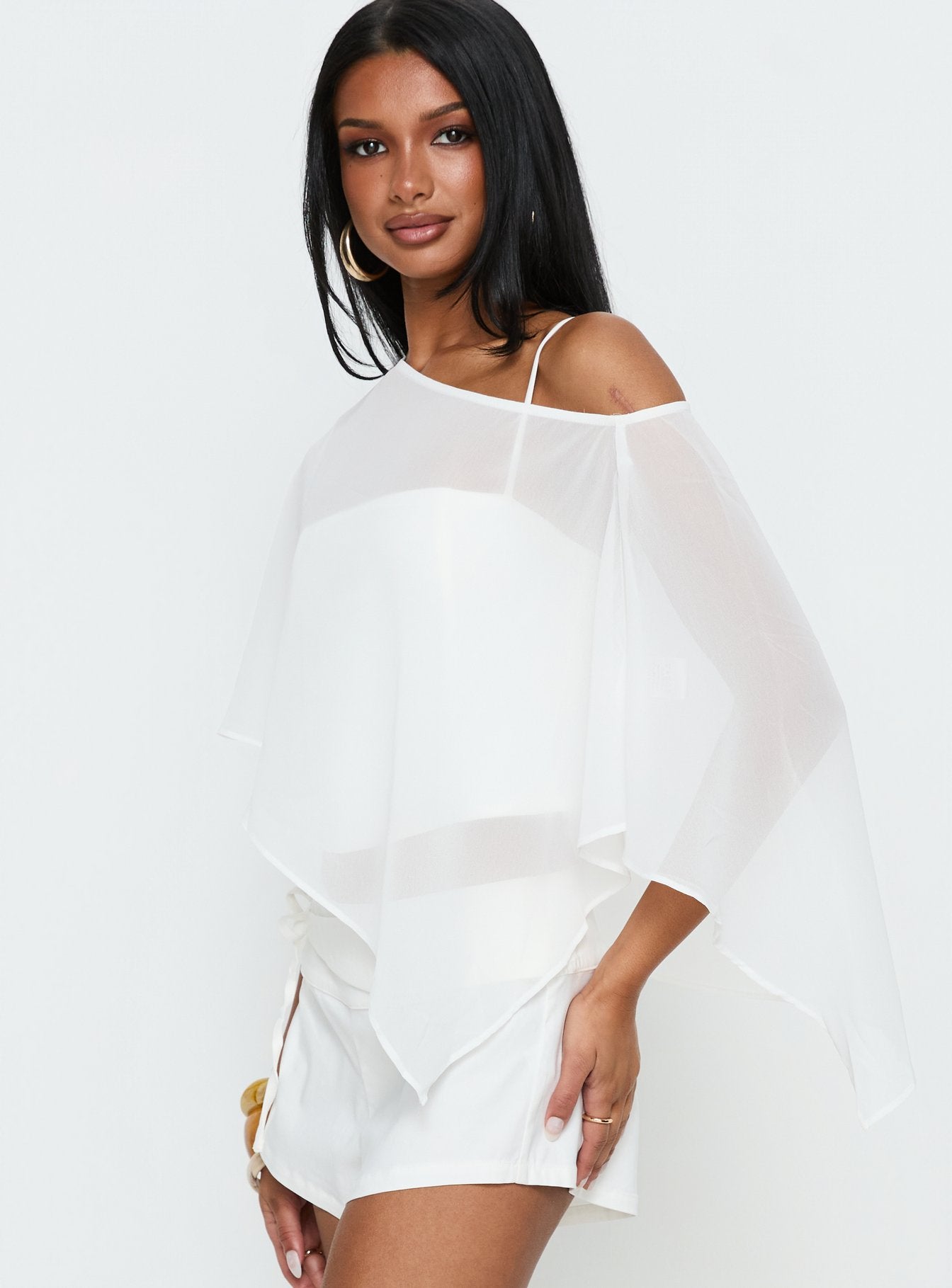 chiffon poncho dress Joseph Ribkoff Sheath Dress With Chiffon Poncho Overlay Style 261707 DECABANA