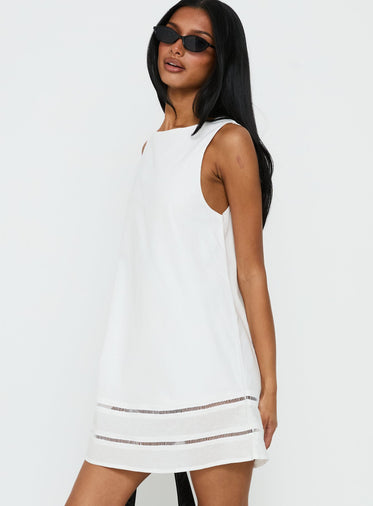 White Babydoll Dress | Princess Polly White Babydoll Dress | Princess Polly