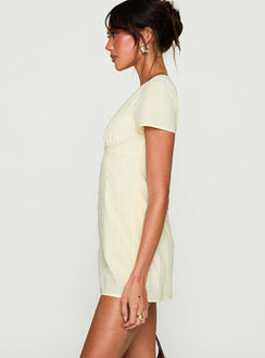 Loveliness Playsuit Lemon