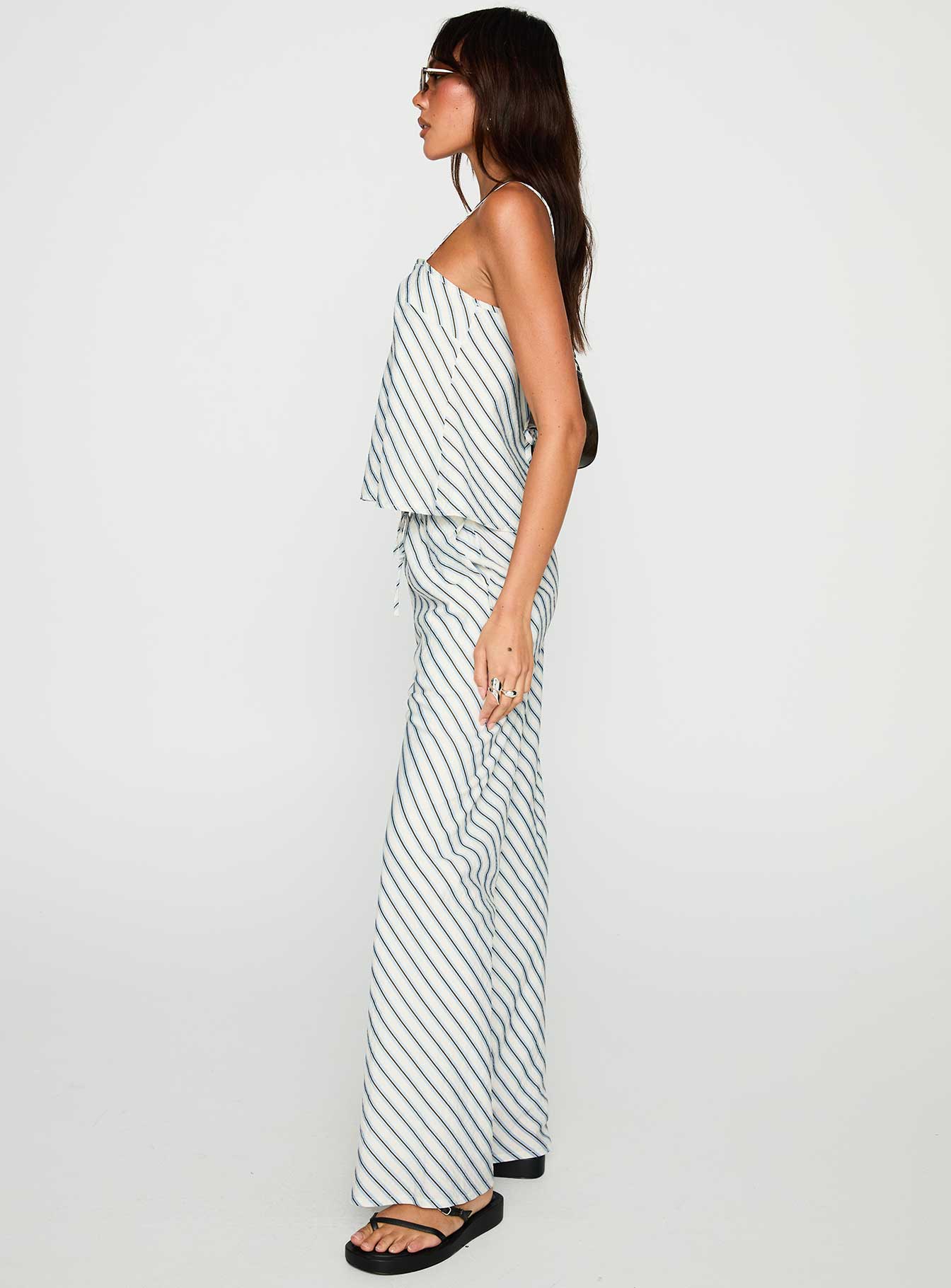 Born To Brag Set Blue Stripe