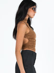 Top High neck Cut out at back Invisible zip fastening at side Good stretch Fully lined