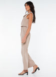 Princess Polly high-rise  Murison Pants Beige