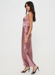 Princess Polly Sweetheart Neckline  Yannick Strapless Maxi Dress Mocha