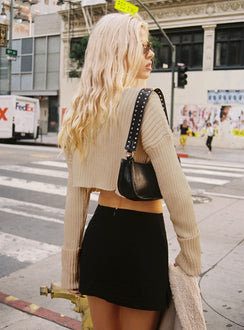 product Juelz Sweater Beige Princess Polly  Cropped 