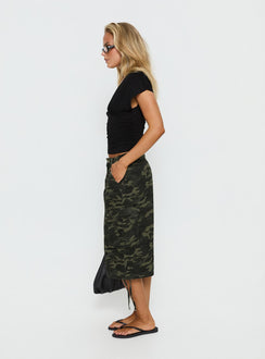 Hudsen Longline Cargo Shorts Camo Tall