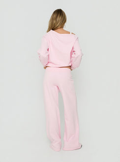 Dodie Wide Leg Pants Pink