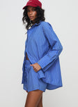 Jellie Set Blue Pinstripe