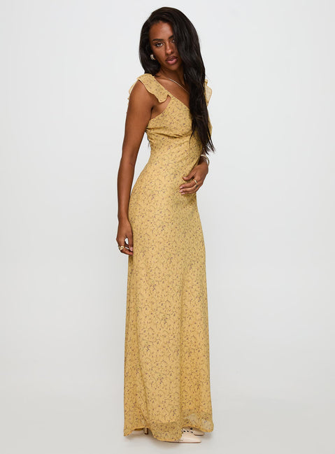 Dearlie Frill Maxi Dress | Multi | Womens | Princess Polly Dearlie Frill Maxi Dress | Multi | Womens | Princess Polly