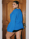 Harmony Sweater Blue Curve Princess Polly  regular 