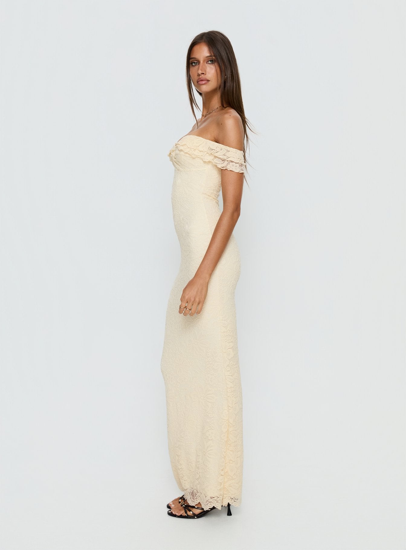 princess polly abeila dress Abeila Strapless Maxi Dress Pink