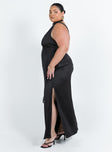 product Princess Polly Cowl Neck  Lynsey Midi Dress Black Curve