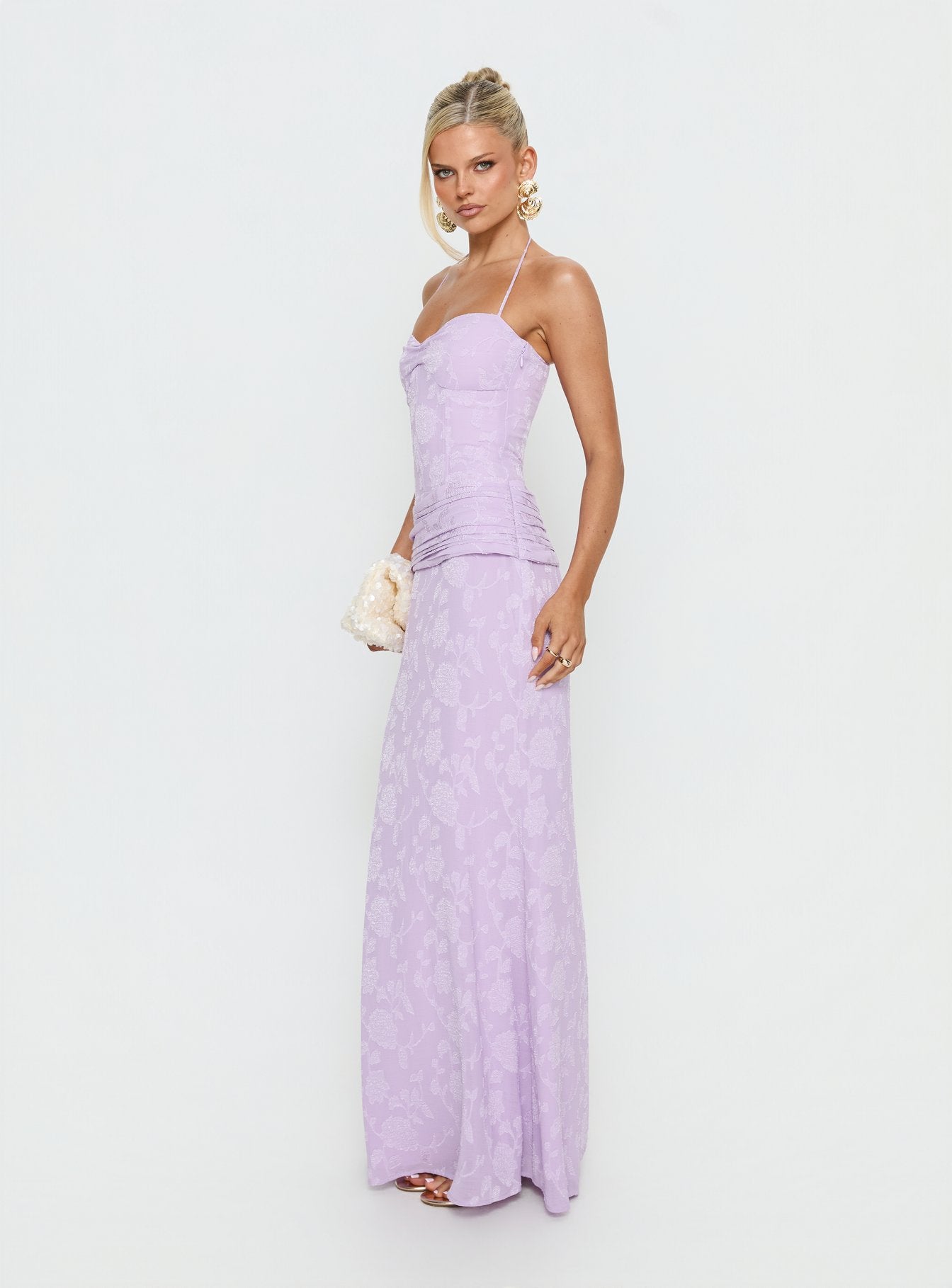 Love From Portofino Corset Maxi Dress Yellow | Princess Polly