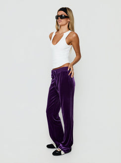 Alba Track Pant Plum