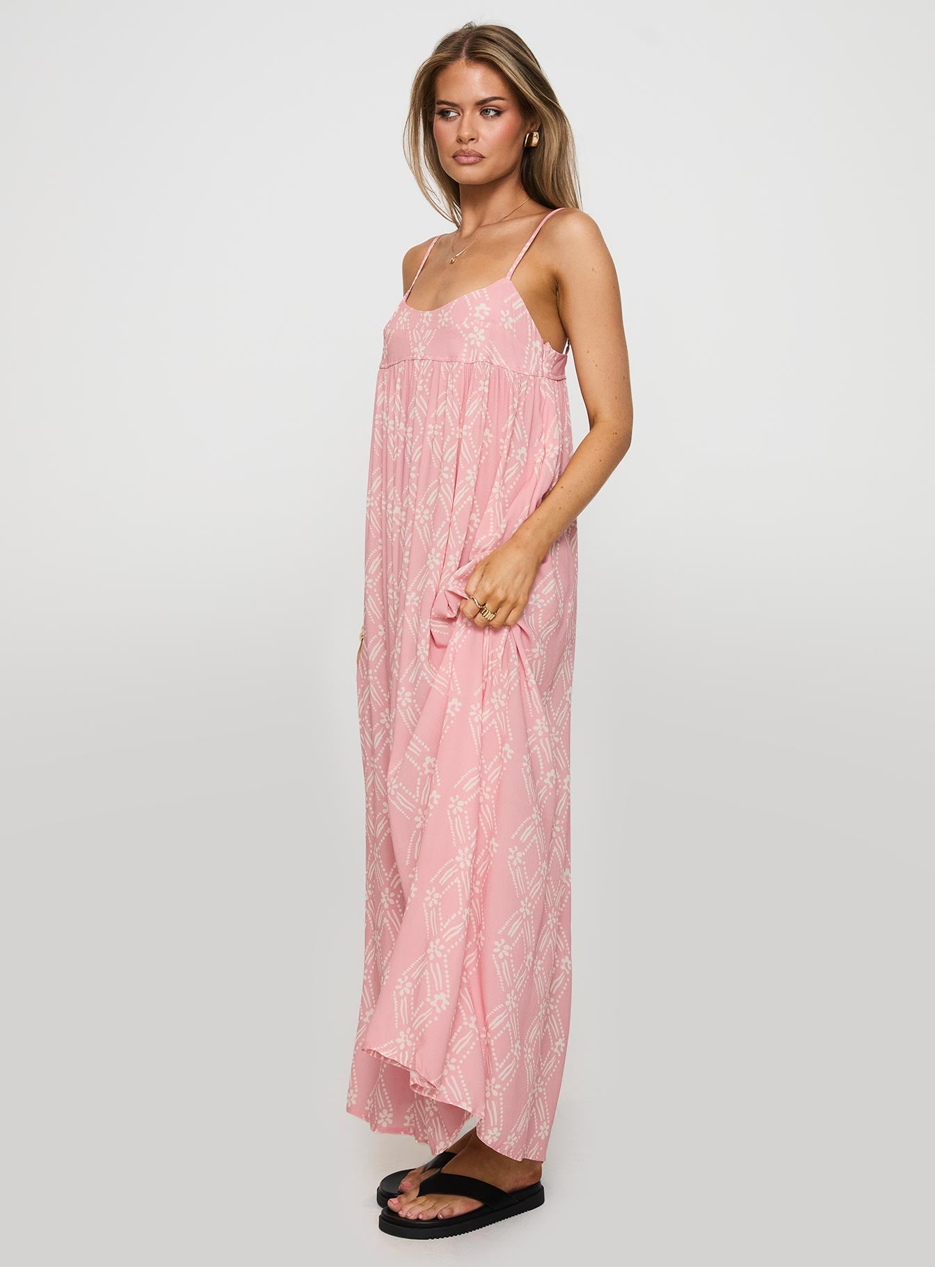 Seabreeze Maxi Dress Pink