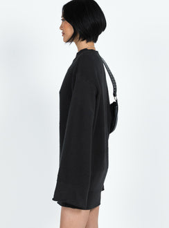 princess polly sweater dress Cheyenne Knit Sweater Dress Black