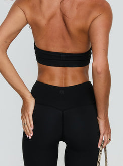 Energize Active Invisible Scrunch Flare Leggings Black