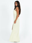 product Princess Polly High Neck  Shannyn Maxi Dress Yellow