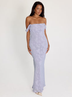 Azura Off The Shoulder Maxi Dress Lilac | Princess Polly Azura Off The Shoulder Maxi Dress Lilac | Princess Polly