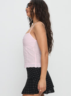 Composed Frill Cami Top Pink