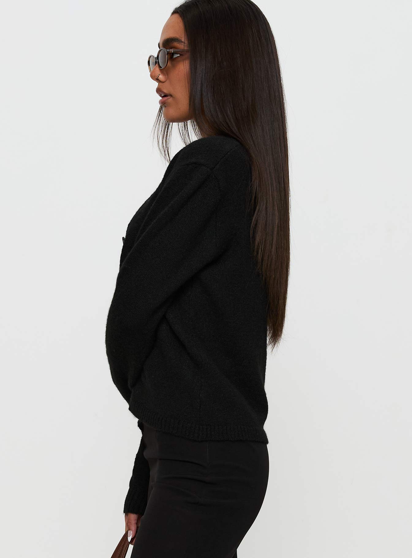 Denmark Cardigan Black | Princess Polly