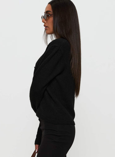 Denmark Cardigan Black