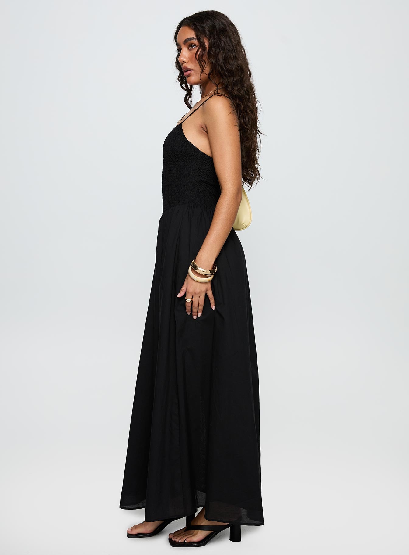Carys Maxi Dress Black | Princess Polly Carys Maxi Dress Black | Princess Polly